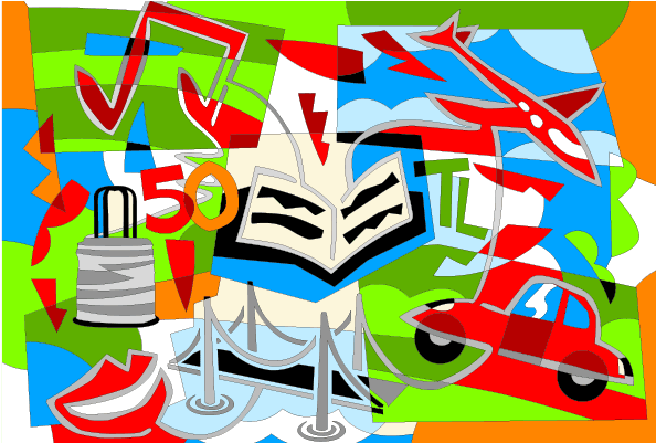 50 Anni Anniversario Clipart (980x400), Png Download