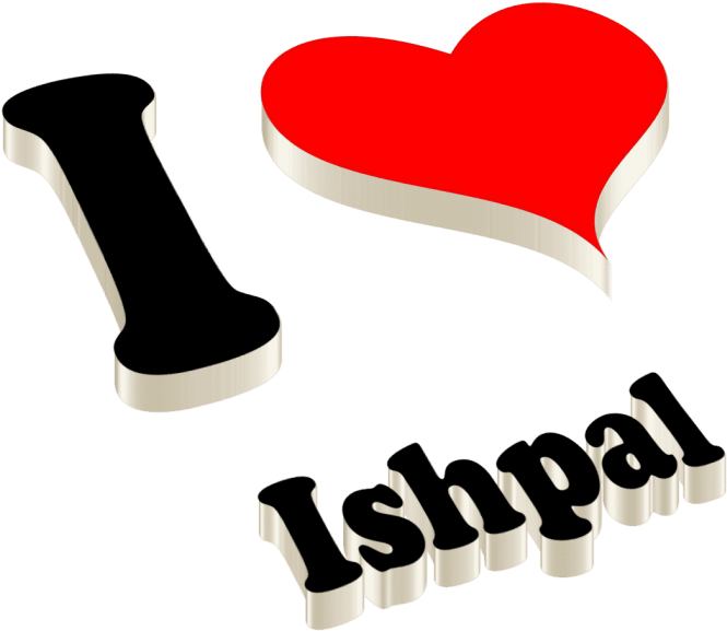 Free Png Ishpal 3d Letter Png Name Png Images Transparent Clipart (850x701), Png Download
