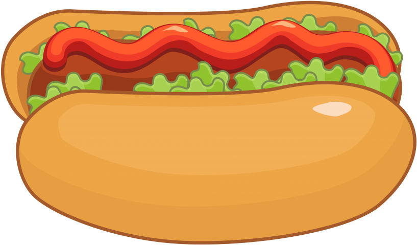 Download Hot Dog Clipart Png Photo Transparent Png (850x515), Png Download