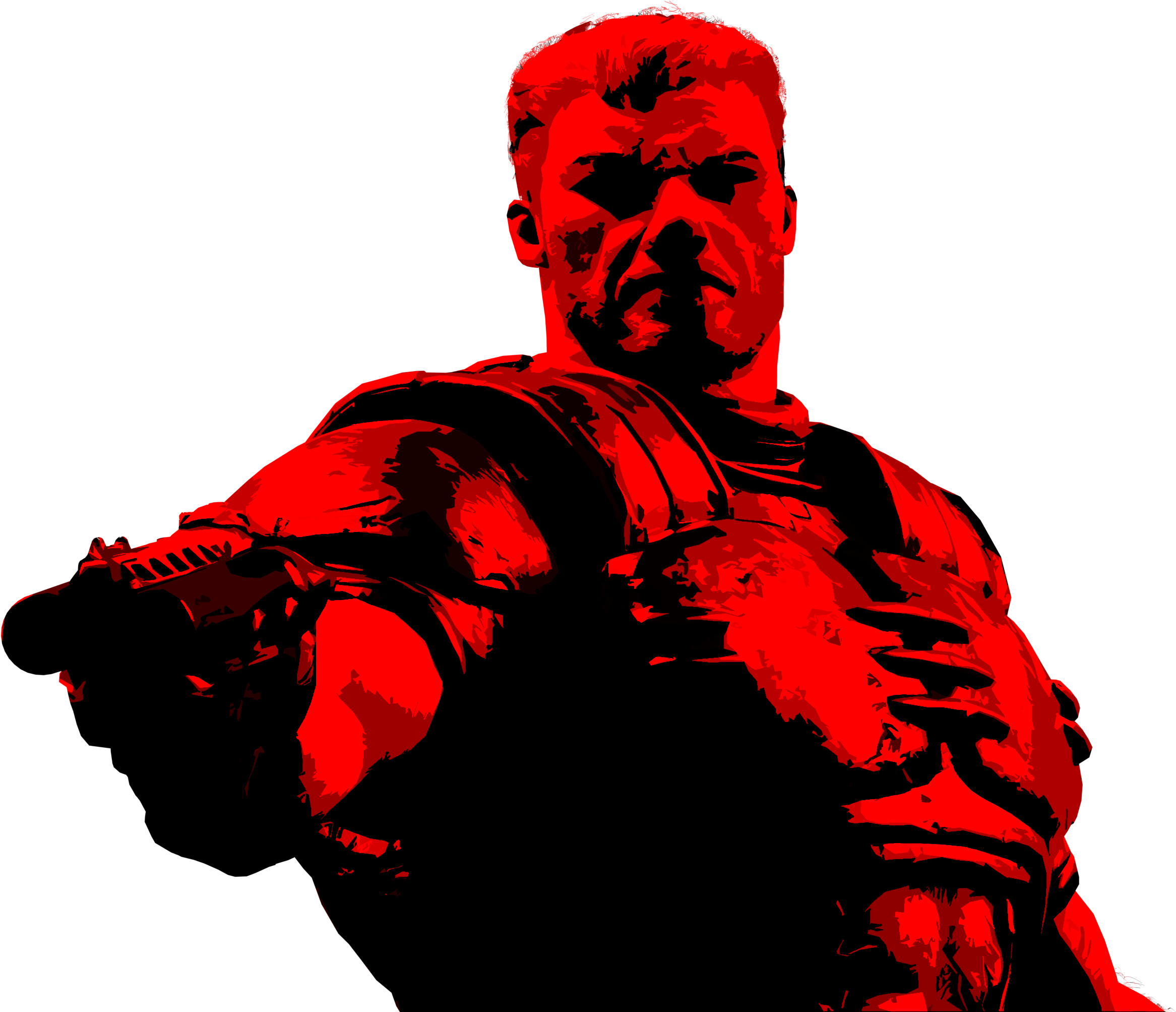 Redoomtion Doom Classic Doomred Clipart (2502x2055), Png Download
