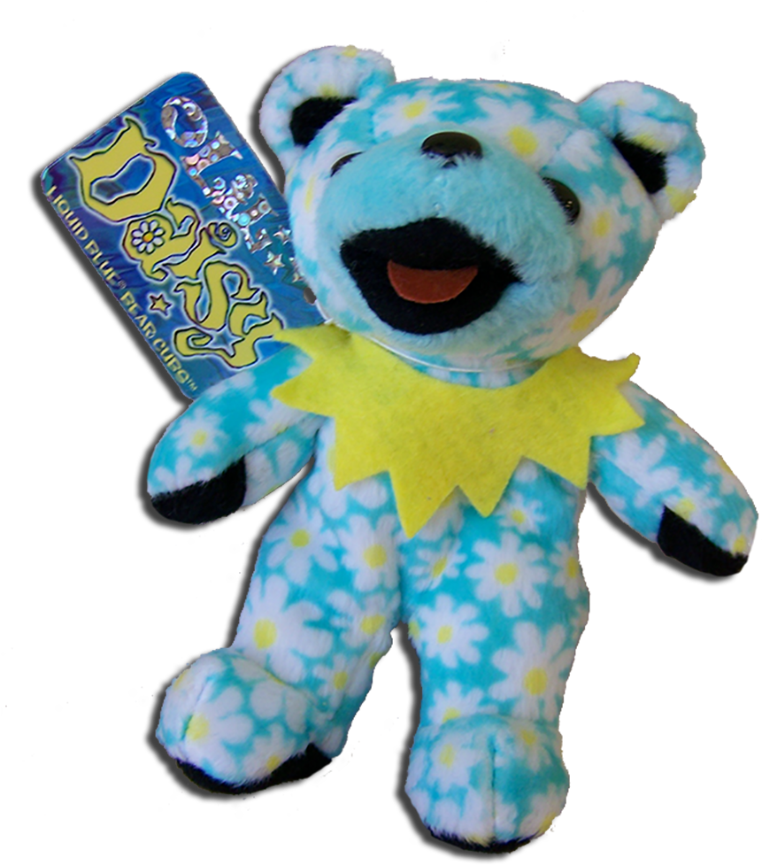 Grateful Dead Lil Daisy Mini Bean Bear Clipart (892x1000), Png Download