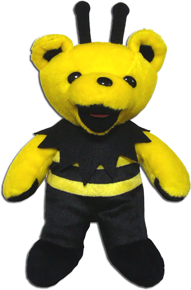 Grateful Dead Bean Deadie Bears Clipart (750x1000), Png Download