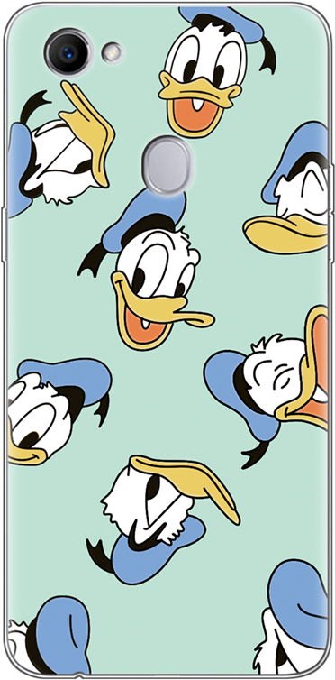 Luxury For Donald Duck Tpu Cover Case For Oppo F5 F7 Clipart (800x800), Png Download