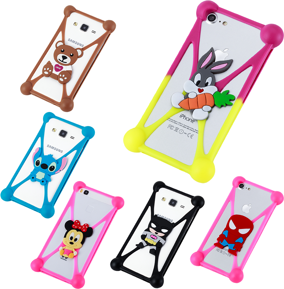 For Lg Optimus L9 Ii 2 D605 Silicone Case Stitch Minnie Clipart (1000x1000), Png Download