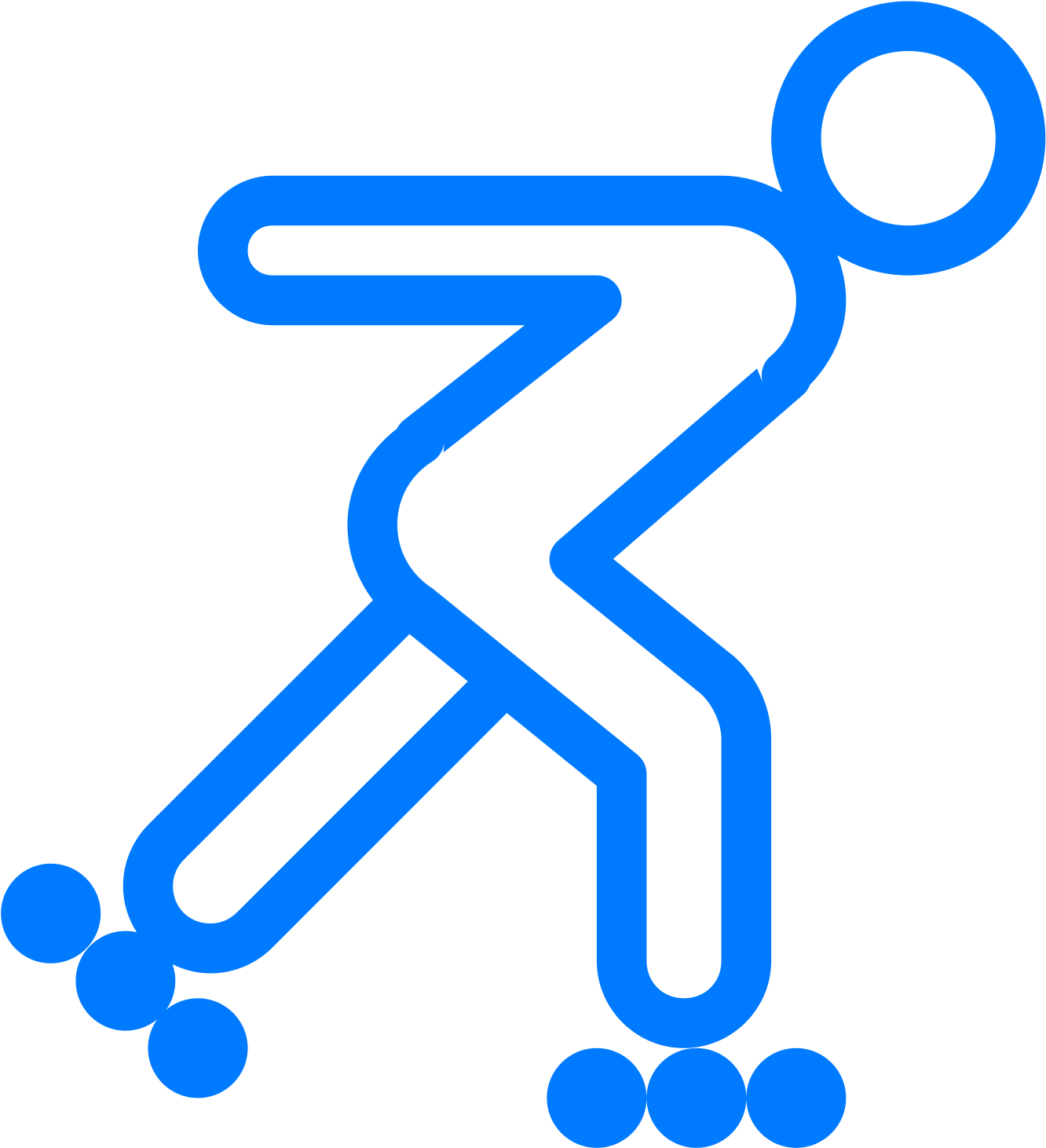 Roller Skating Icon Clipart (1600x1600), Png Download