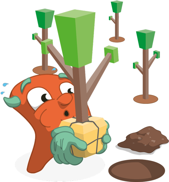 Organise Tree Planting Drives Clipart (800x600), Png Download