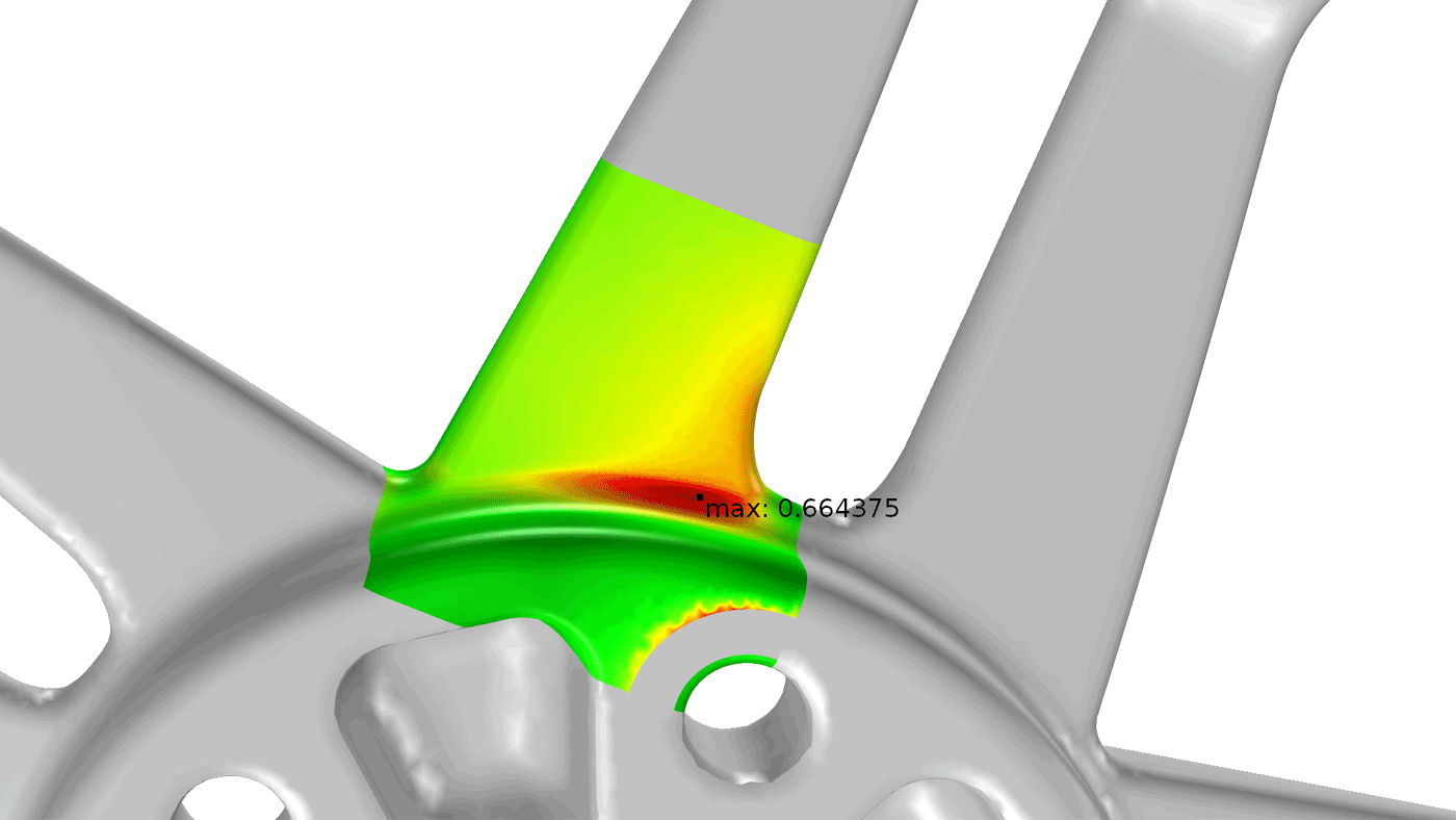 A Fatigue Analysis Of A Wheel Rim Model Clipart (1400x788), Png Download