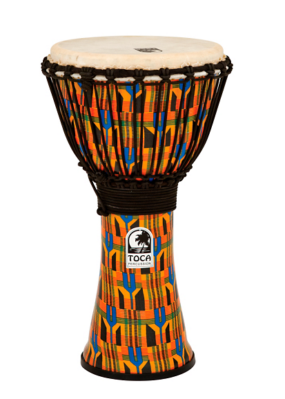 Toca 10" Freestyle Rope Tuneable Djembe Clipart (734x576), Png Download
