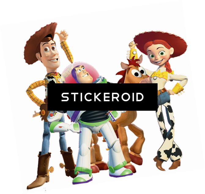 Toy Story Characters Disney Clipart (670x636), Png Download