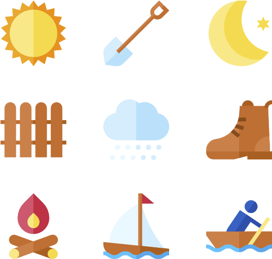 Outdoor Activities Clipart (600x564), Png Download