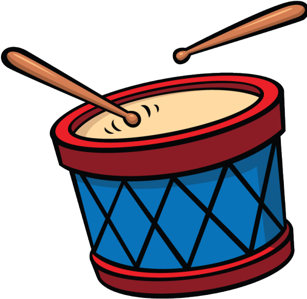 Drum Clipart (600x595), Png Download