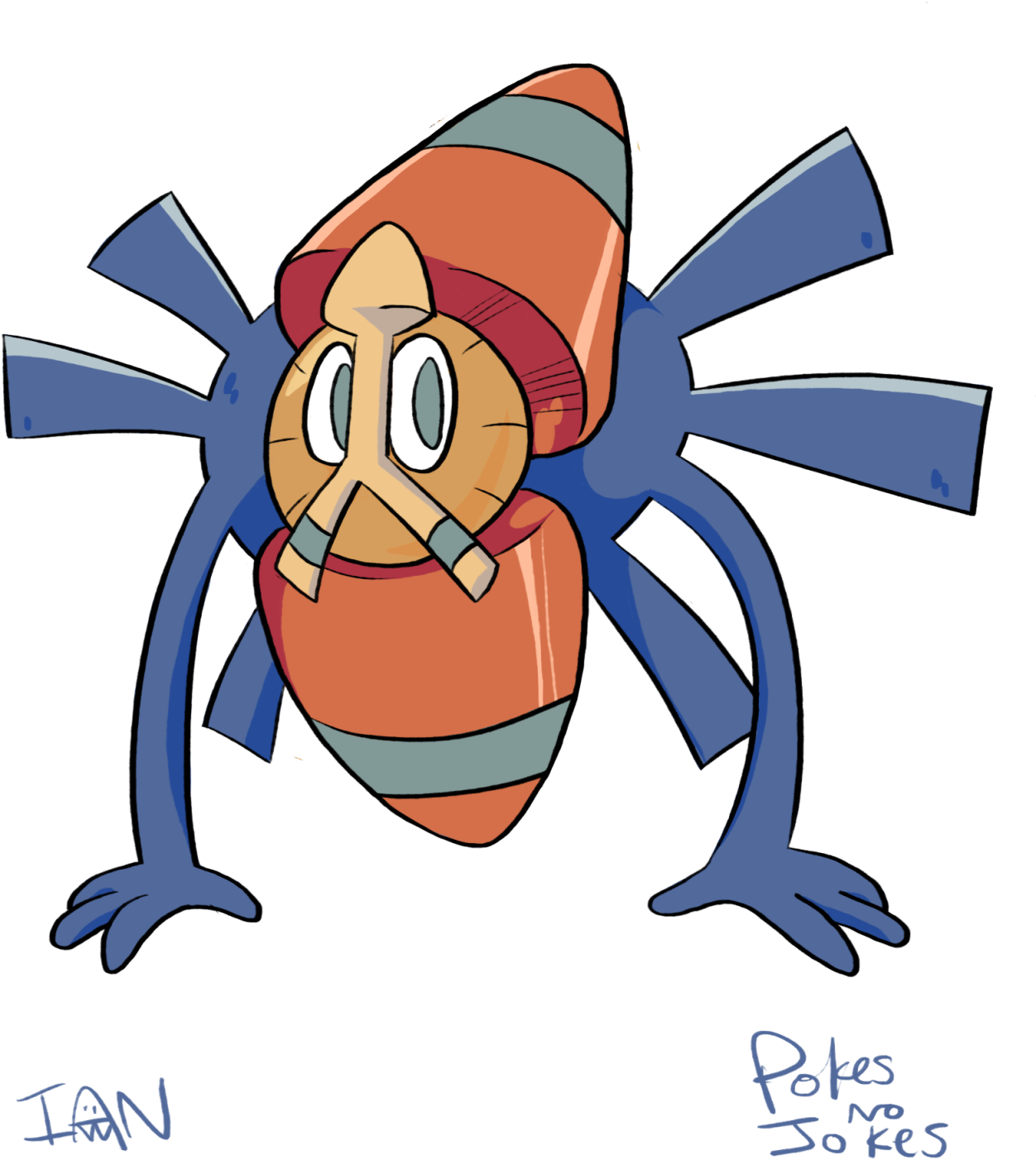 Pokes, No Jokes Clipart Freeuse - Png Download (1280x1600), Png Download