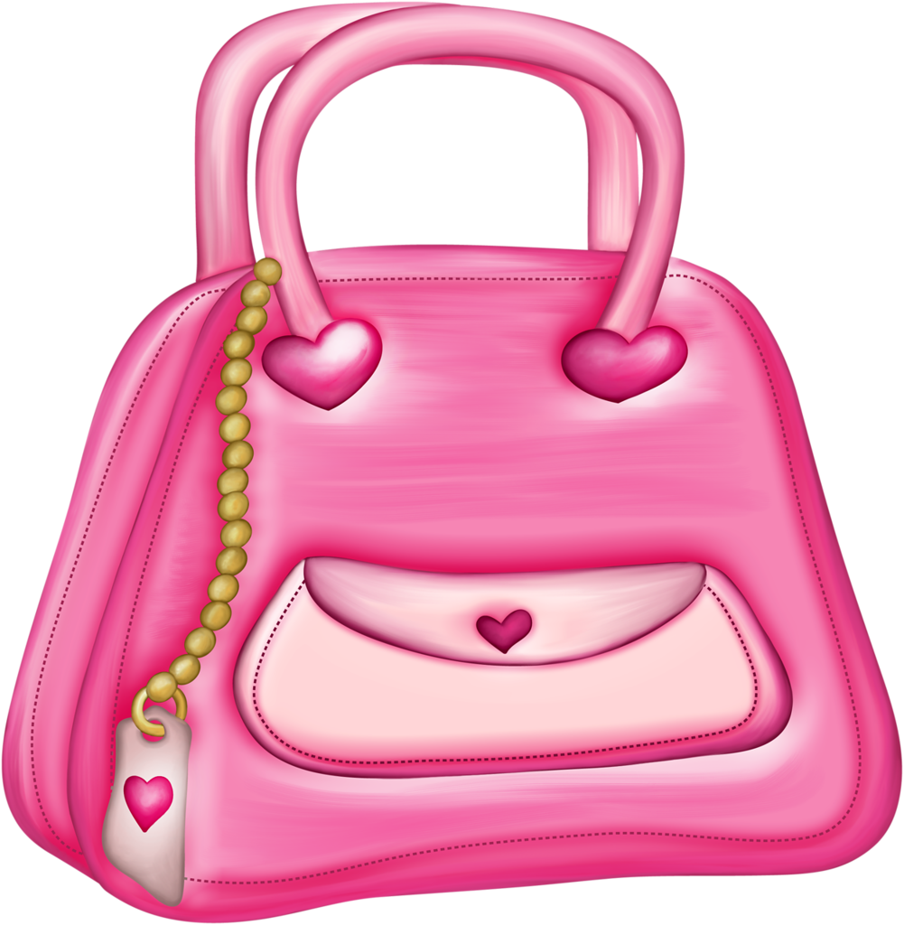 Girly Clipart Purse - Png Download (1001x1024), Png Download