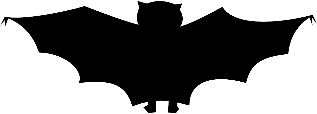 Bat Halloween Spooky Dracula Png Image Clipart (1280x640), Png Download