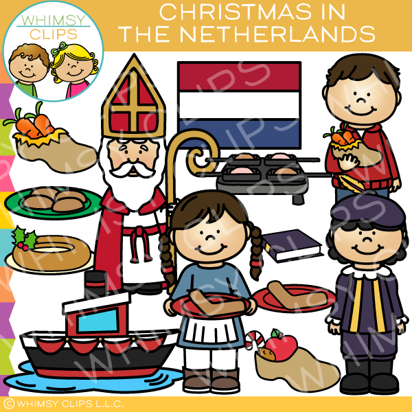 Christmas Around The World Clipart Bundle {creative - Png Download (600x600), Png Download