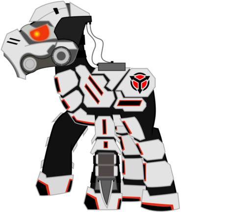 Shadyhorseman, Helghast, Killzone, Ponified, Safe Clipart (600x600), Png Download