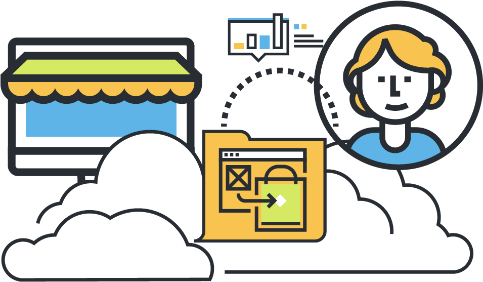 Web, Marketplaces And Merchandising Clipart (1132x751), Png Download