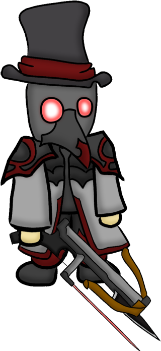 Plague Hunter's Set Clipart (600x700), Png Download