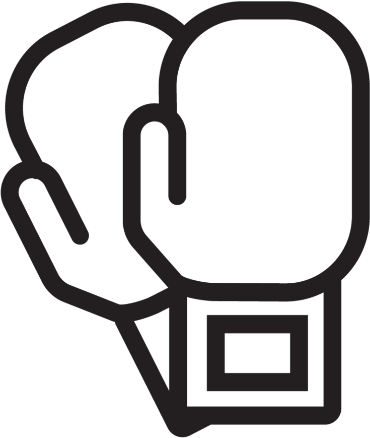 Boxing Clipart (1000x1000), Png Download