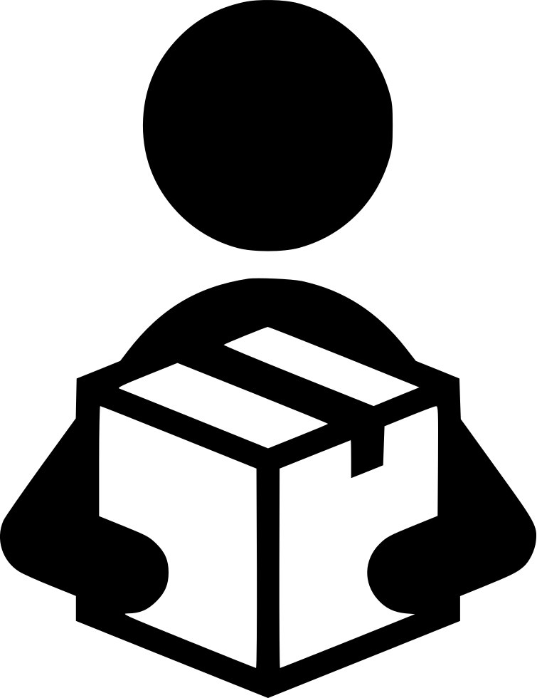 Package Delivery Clipart (755x980), Png Download