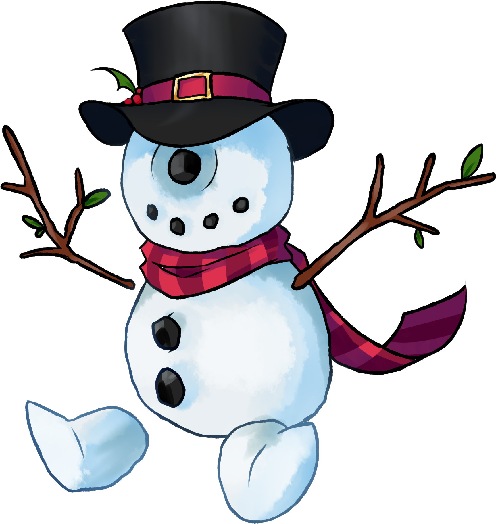 Snowman Clipart Country - Png Download (1200x1200), Png Download