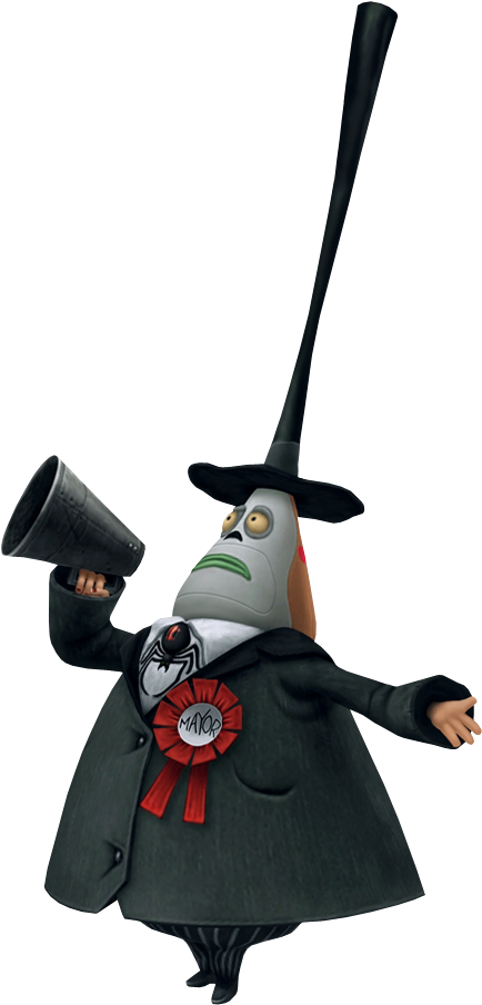 Nightmare Before Christmas Png Clipart (470x930), Png Download