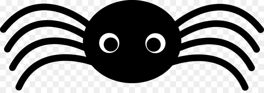 Halloween Spider Clip Art - Png Download (900x320), Png Download