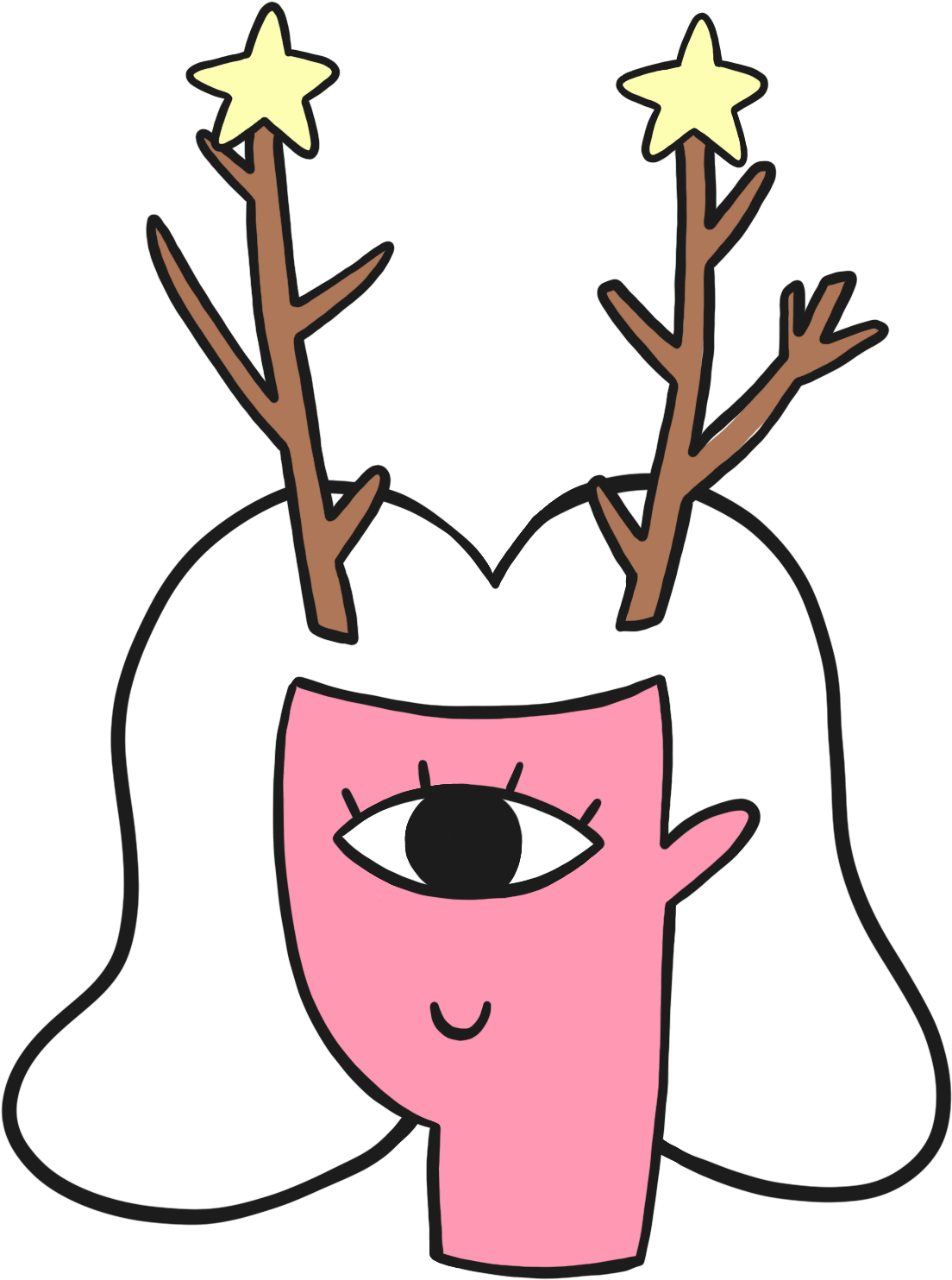 Christmas Tree Sticker By Creggz Clipart (2048x2048), Png Download