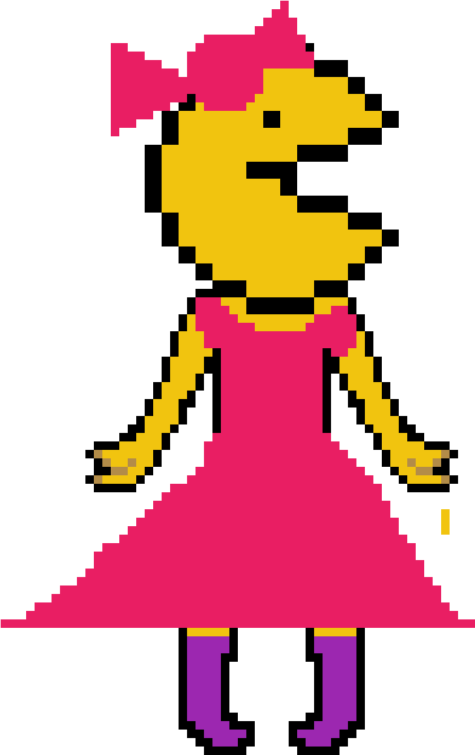 Ms Pacman As A Human Clipart (1200x1200), Png Download