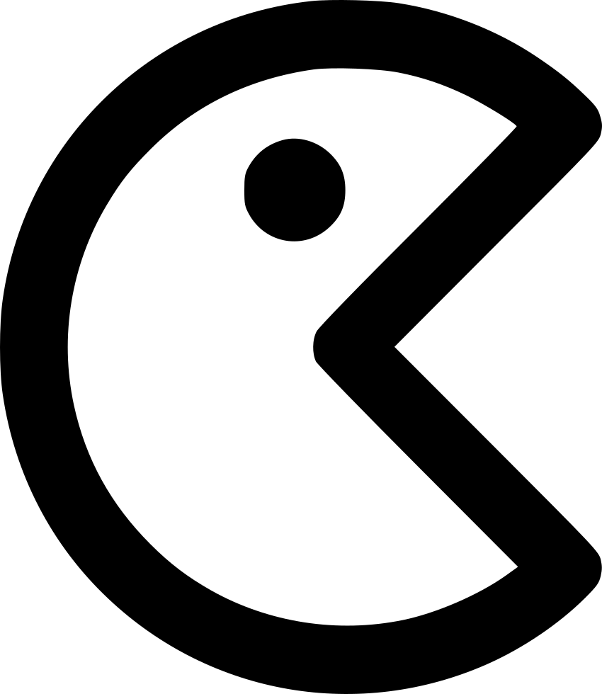 Image Result For Pacman Svg File Clipart (850x980), Png Download