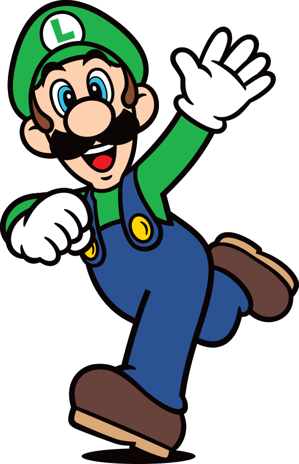 Luigi Clip Art - Png Download (600x929), Png Download
