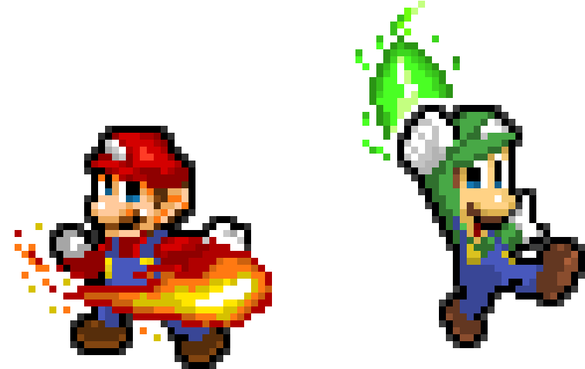 Mario And Luigi Clipart (940x600), Png Download