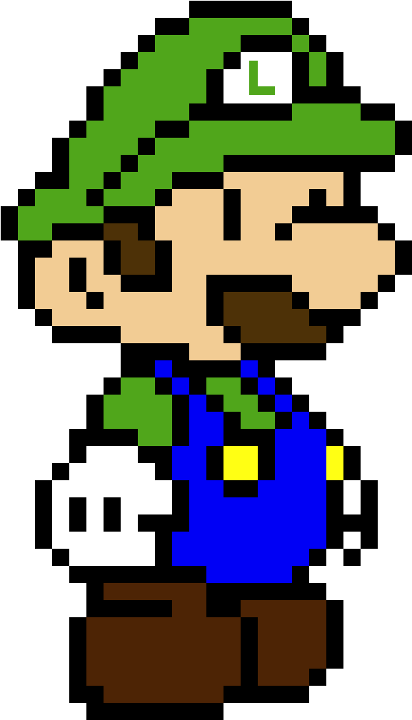 Luigi Clipart (1200x1200), Png Download