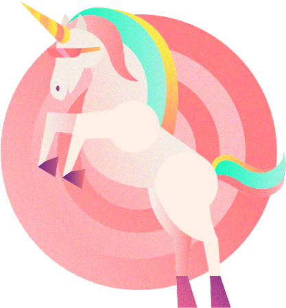 Fast Unicorn Candy Vector Illustration Symbol Logo Clipart (800x600), Png Download