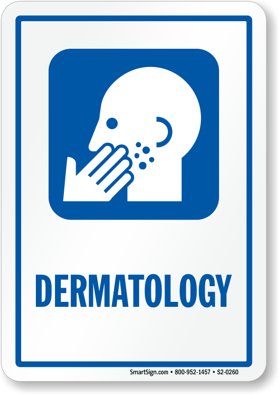 Dermatology Dermatologist Hospital Sign Skin Disease Clipart (568x800), Png Download