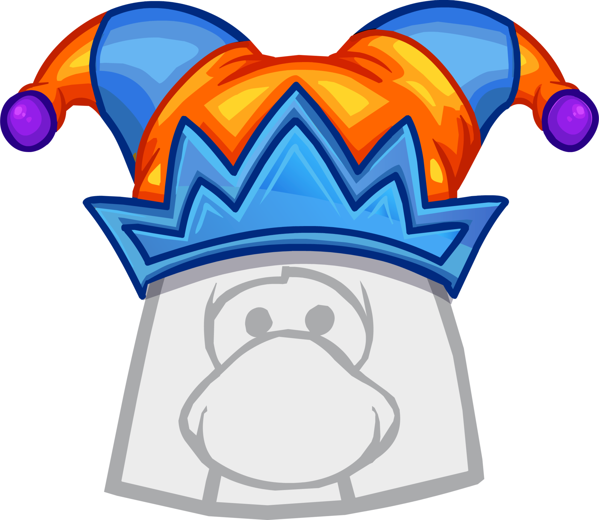 Jester Hat Clip Art - Png Download (2000x1737), Png Download