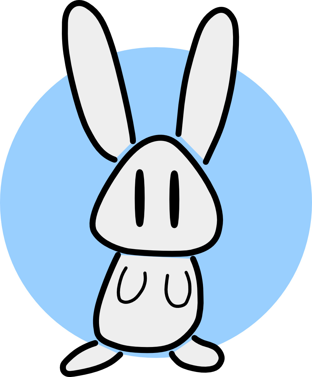 Conejo Bunny Rabbit Animal 555px Clipart (555x670), Png Download