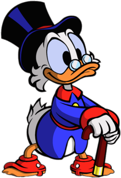 Ducktales Scrooge Mcduck Clipart (529x585), Png Download