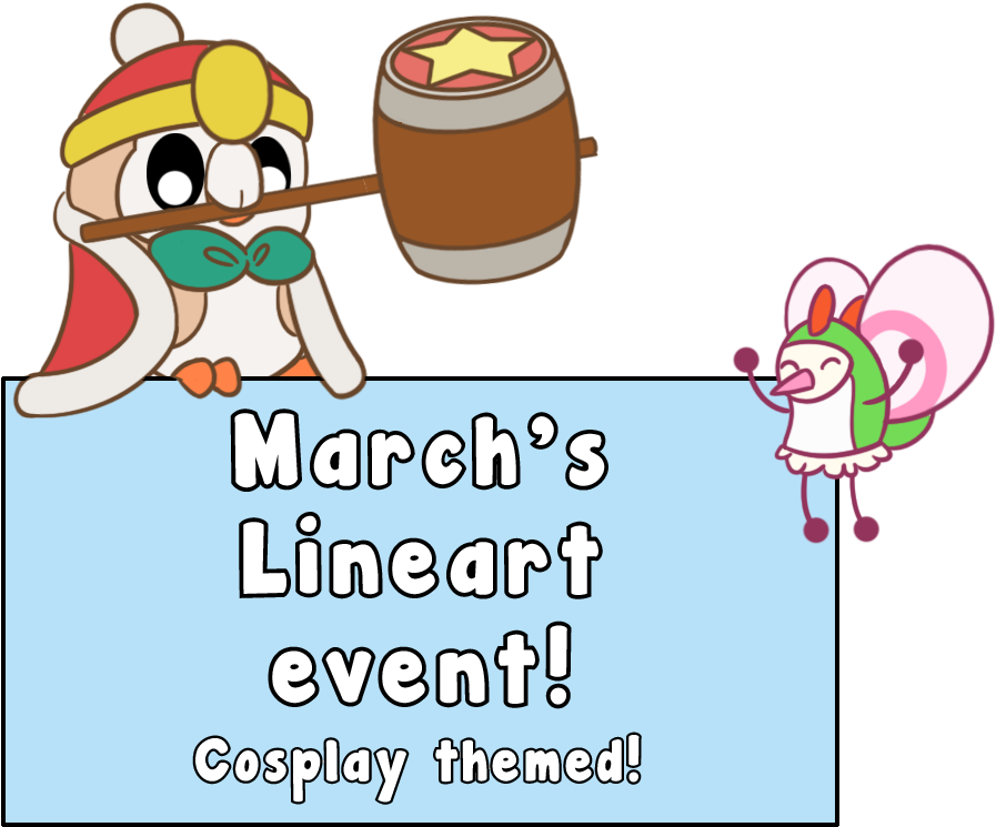 Welcome To March's Line Art Coloring Event The Theme Clipart (1058x858), Png Download