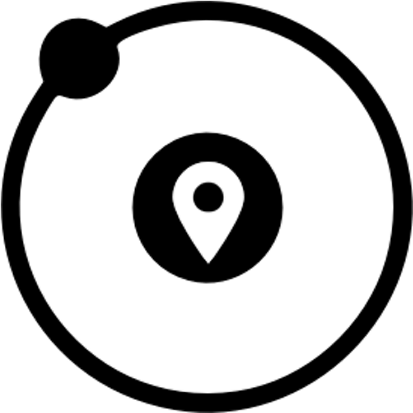 Location-orbit Clipart (1200x1200), Png Download