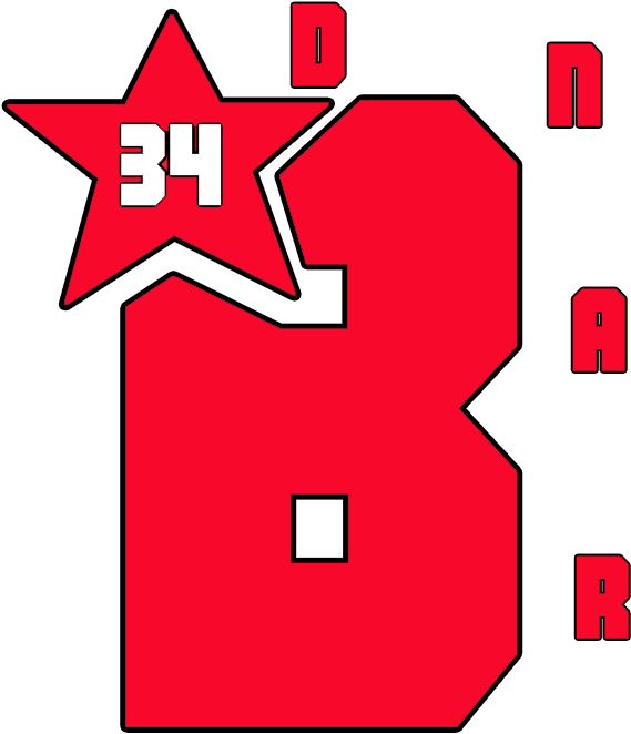 Bran 34 Sports Star Stoke Orbit Half Clipart (1000x1000), Png Download