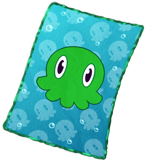 C Is For Cthulhu Baby Blanket Clipart (600x590), Png Download
