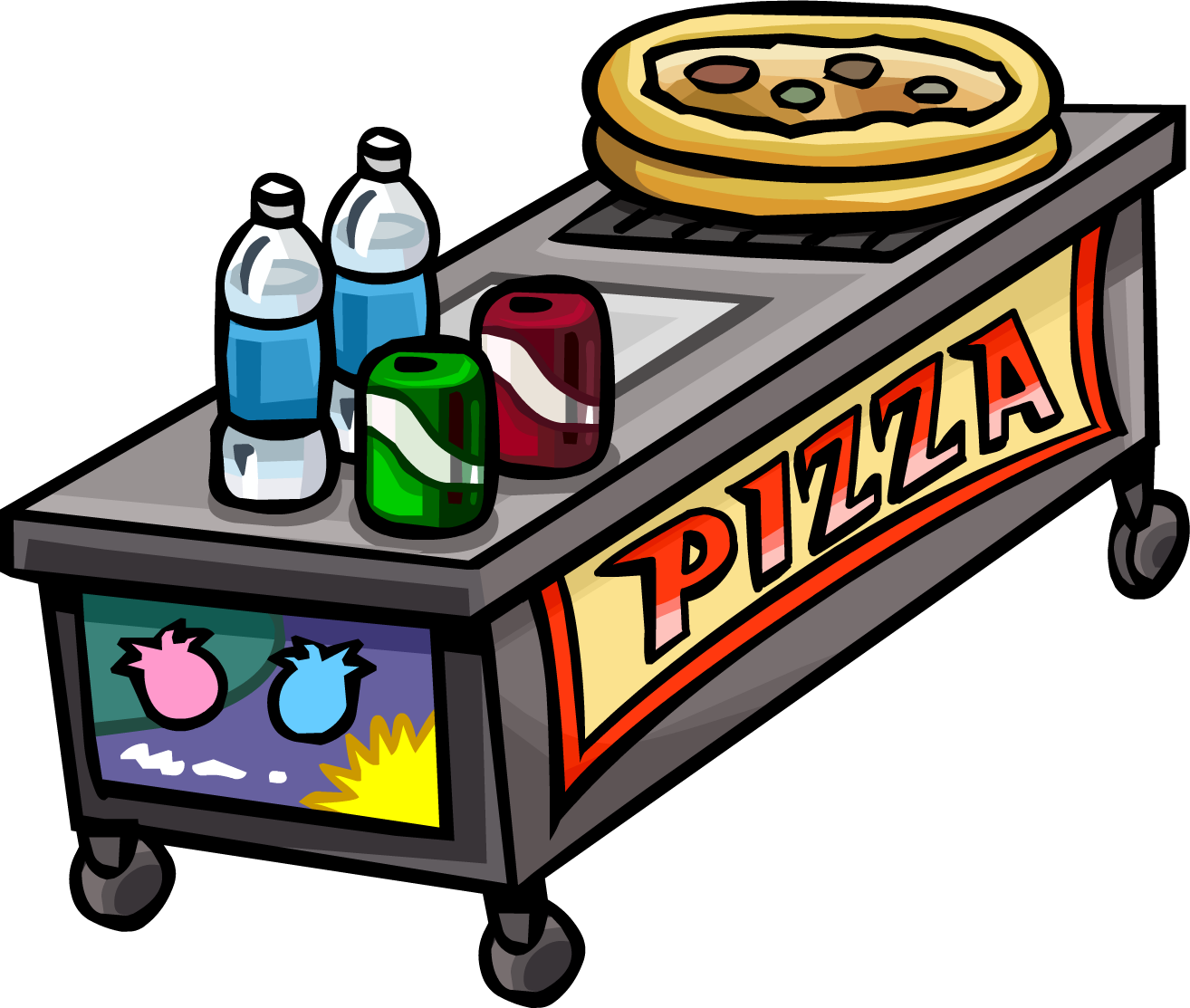 Pizza Plaza 2007 Fair Clipart (1314x1113), Png Download