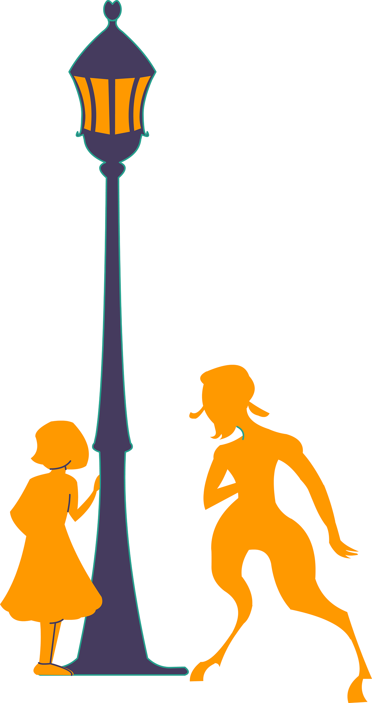 Thank You Clipart (1200x2267), Png Download