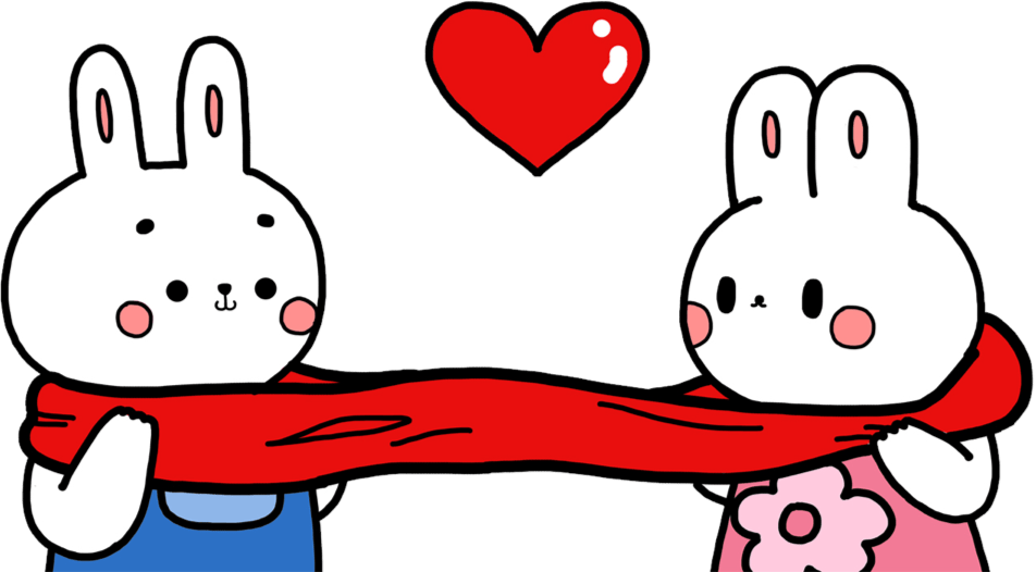 Flip Kiss Clipart (952x526), Png Download