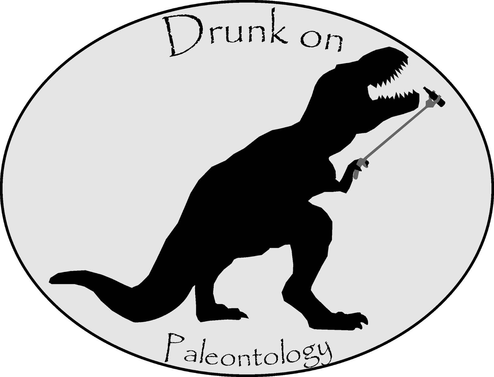 Drunk On Paleontology Clipart (1600x1220), Png Download