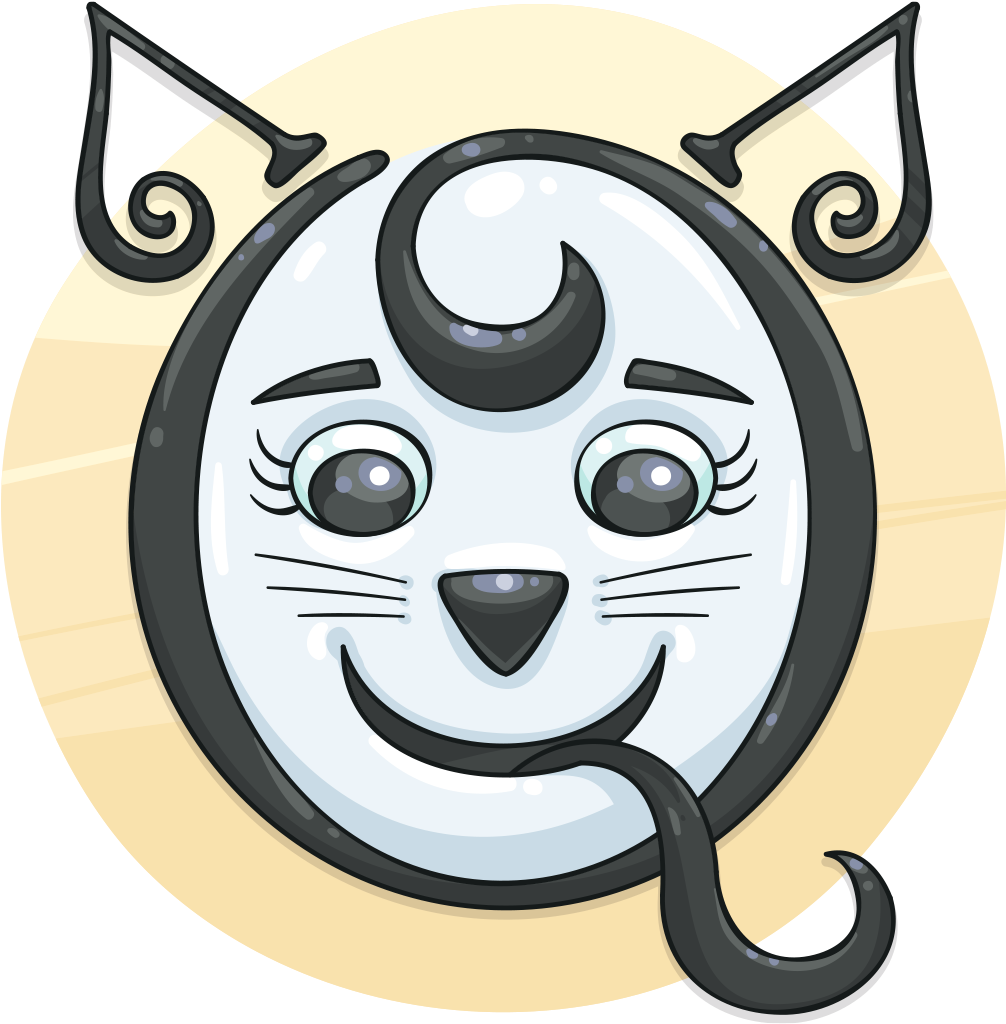 Q-cat Clipart (1024x1024), Png Download