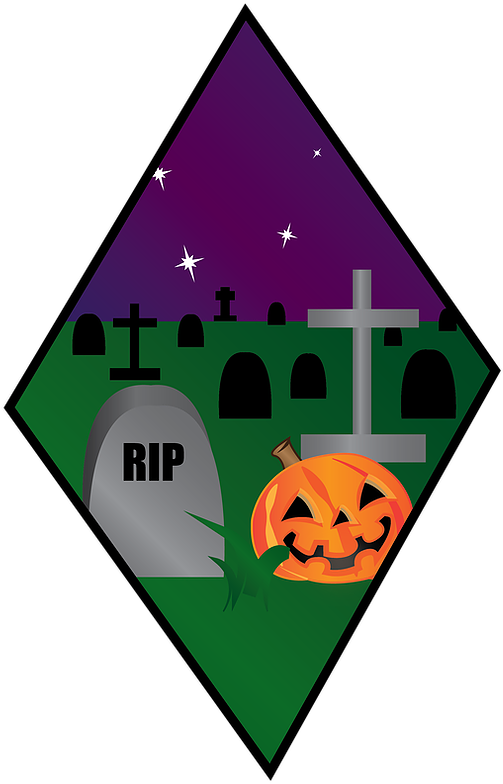 October 6th - Graveyard Clipart (630x814), Png Download