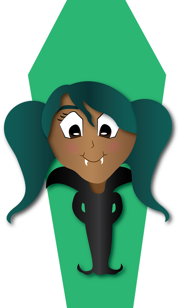 A Vampire Clipart (630x1077), Png Download