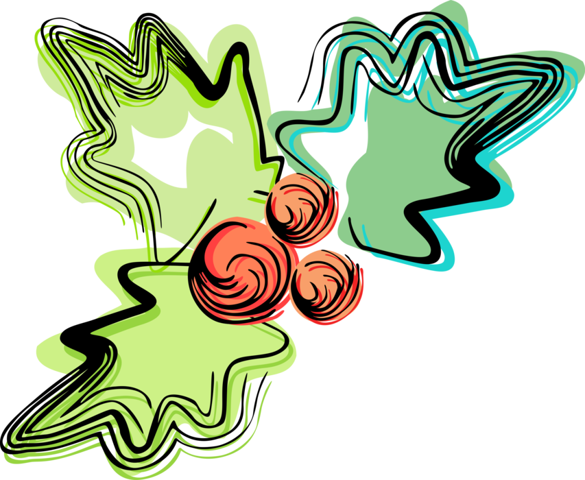 Christmas Image Illustration Of Traditional Clipart (853x700), Png Download